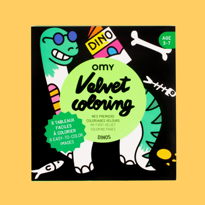 Dinosaur Velvet Coloring