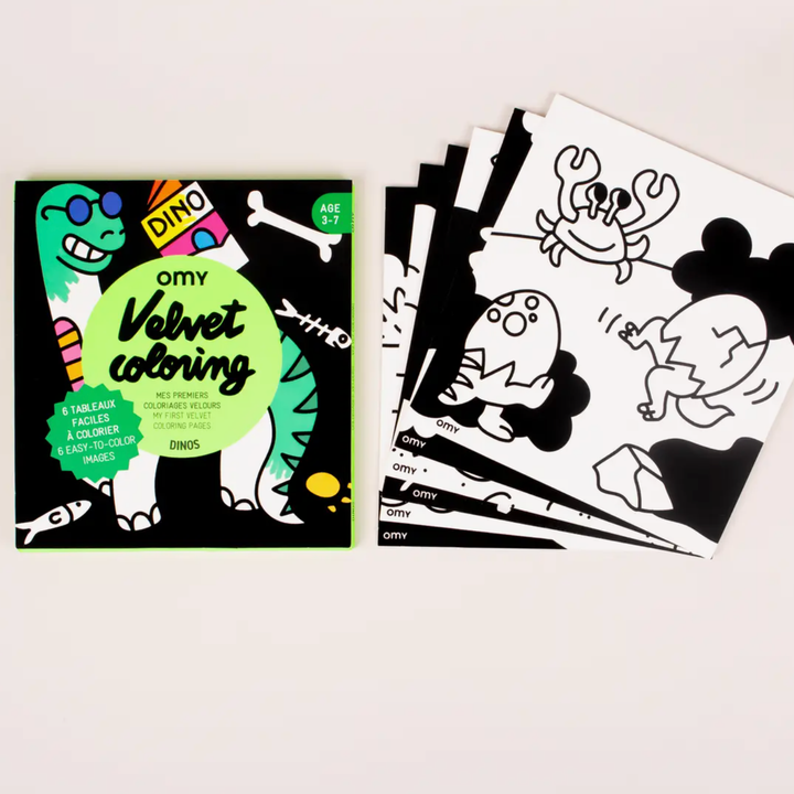 Dinosaur Velvet Coloring