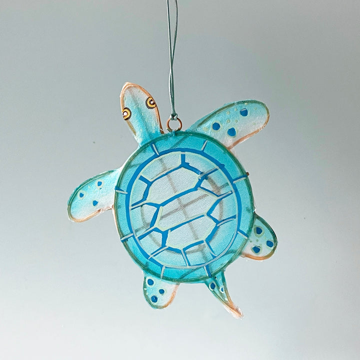 Turtle Ornament and Card