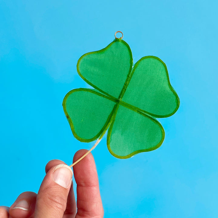 Four Leaf Clover Ornament and Card