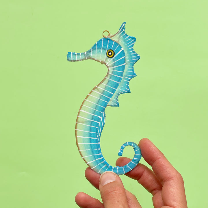 Sea Horse Ornament and Card
