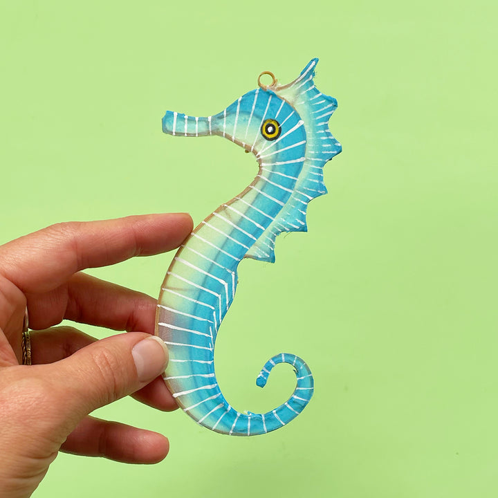 Sea Horse Ornament and Card