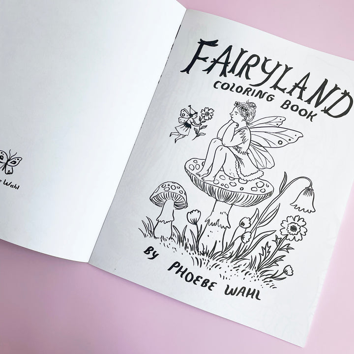 Fairyland Coloring Book