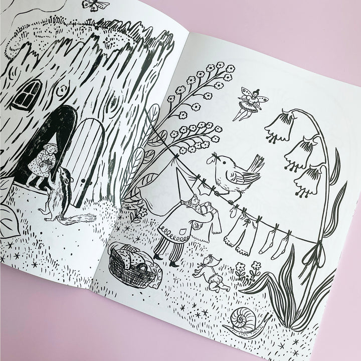 Fairyland Coloring Book