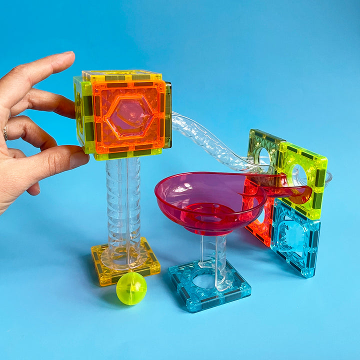 Mini Magnetic Marble Run