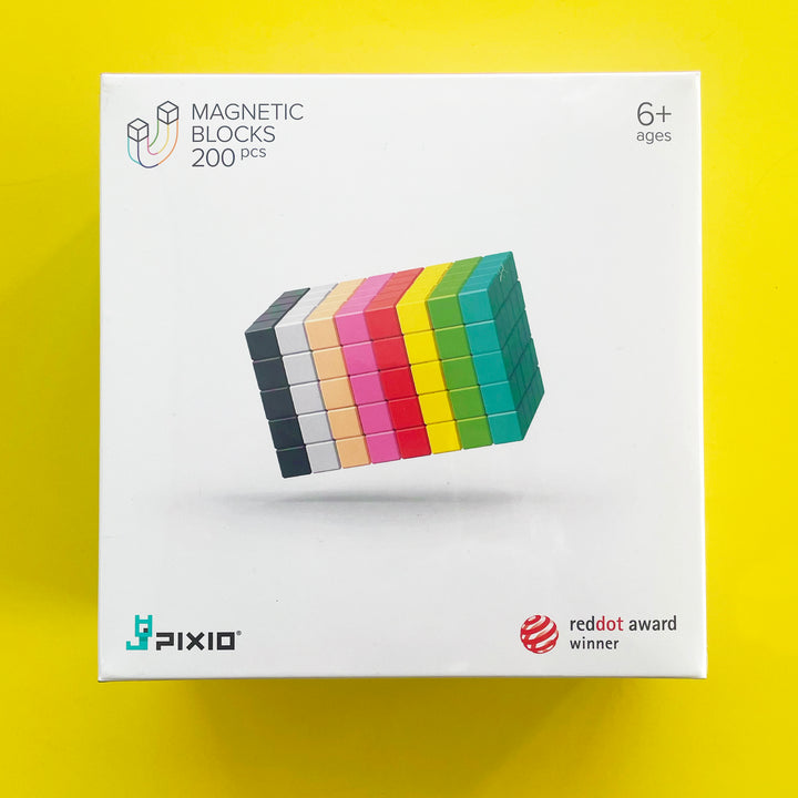 Magnetic Block Set - 200 Pieces