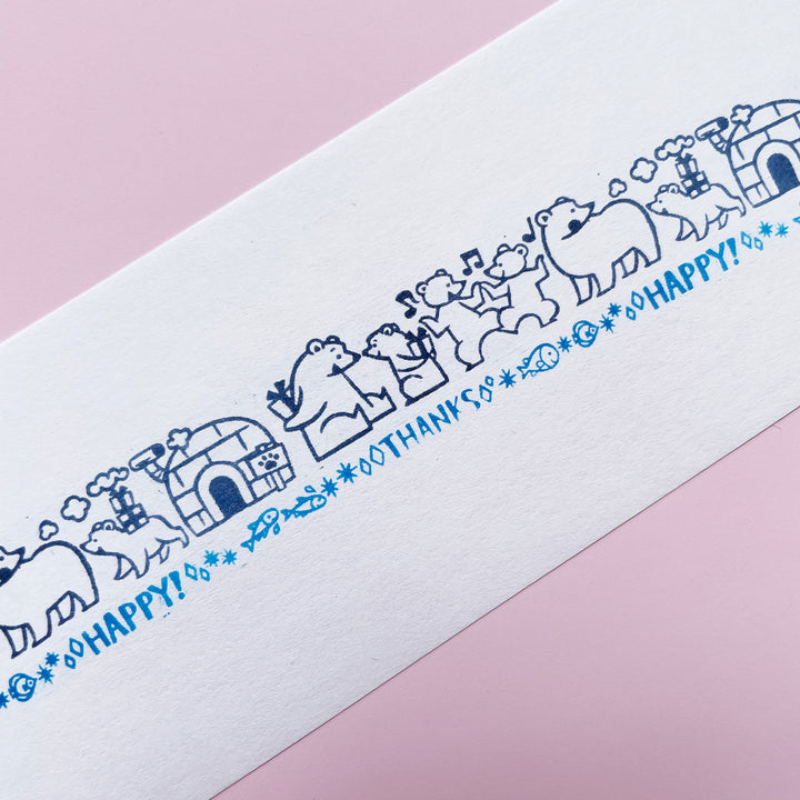 Pre-Inked Roller Stamp