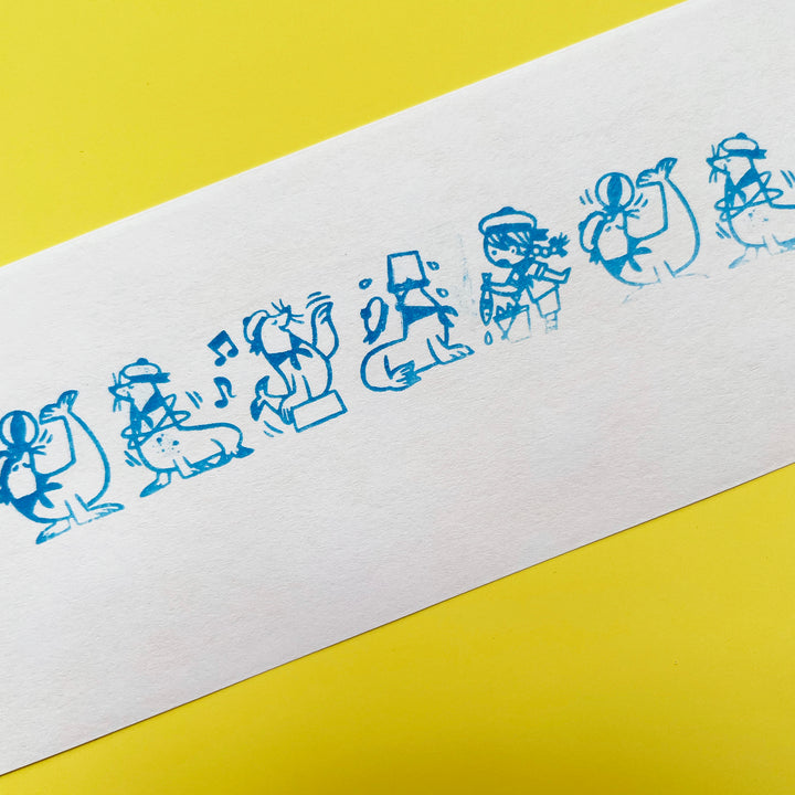 Pre-Inked Roller Stamp