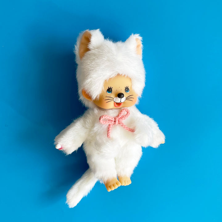 White Cat Monchhichi