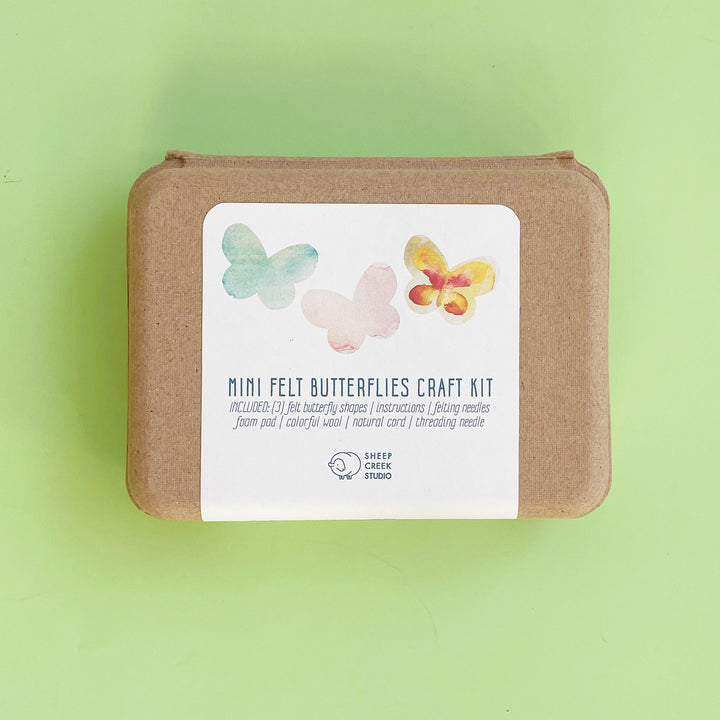 Mini Felt Butterfly Kit