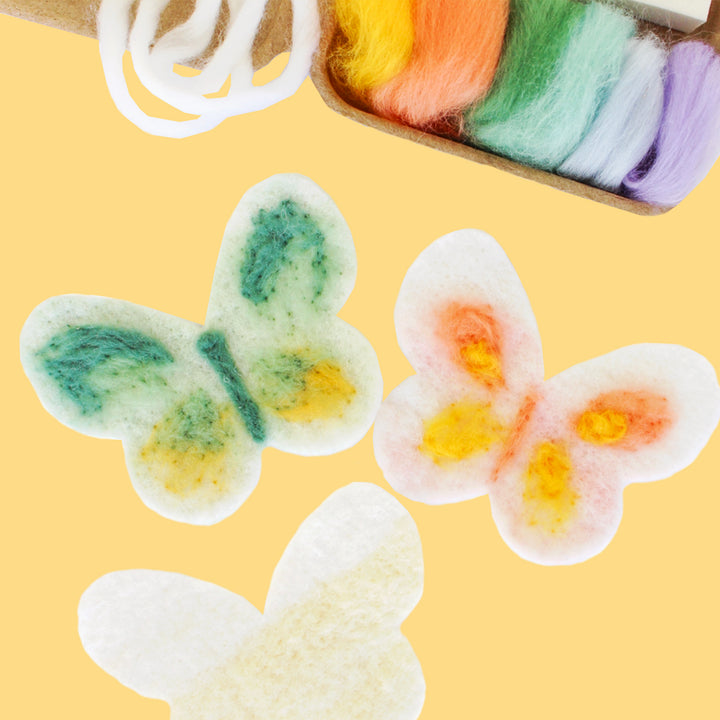 Mini Felt Butterfly Kit