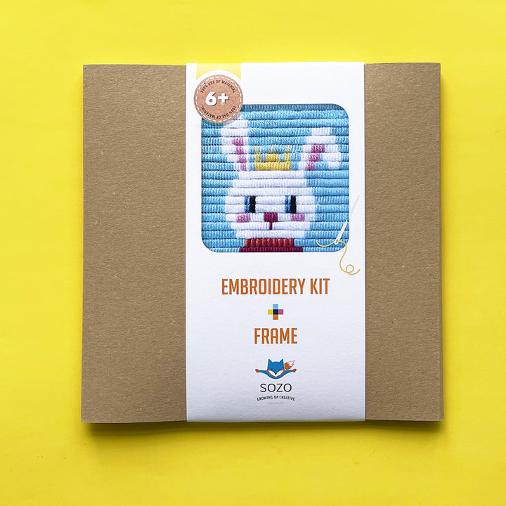 Rabbit King Needlepoint Kit