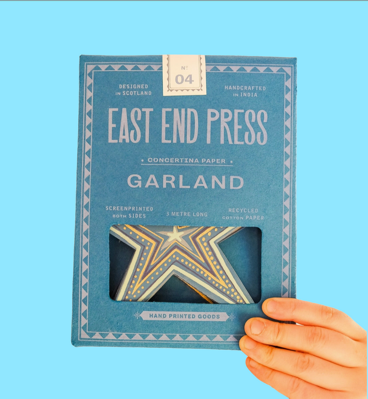 Star Concertina Garland