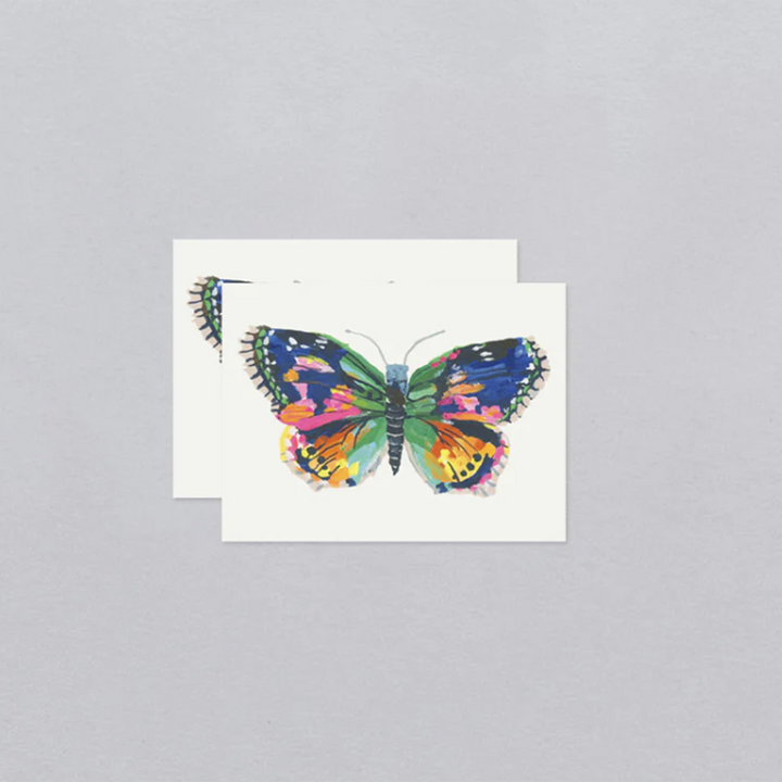 Rainbow Butterfly Tattoo