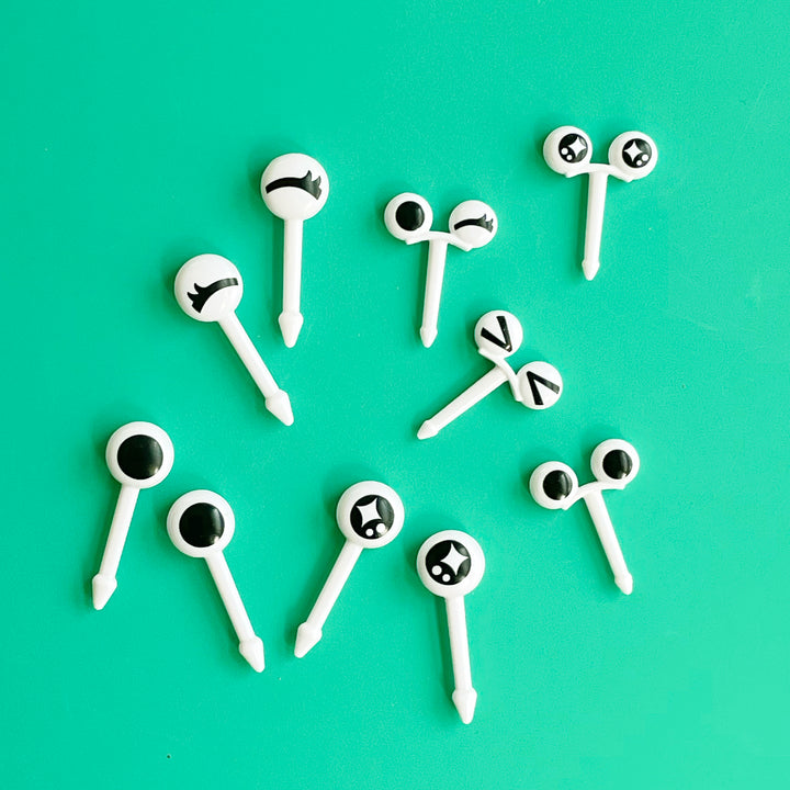 Emoji Eye Food Picks