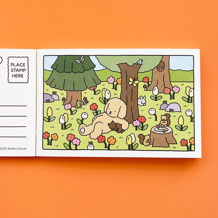 Bobbie Goods Postcard Coloring Book