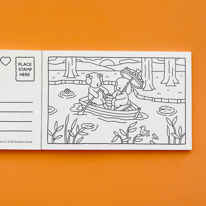 Bobbie Goods Postcard Coloring Book