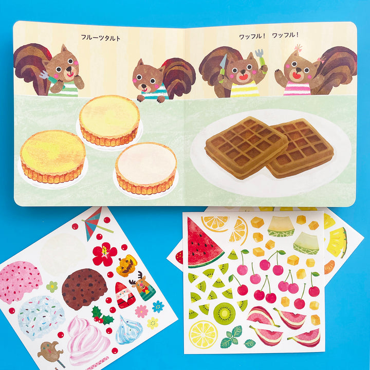 Dessert Decorating Sticker Book