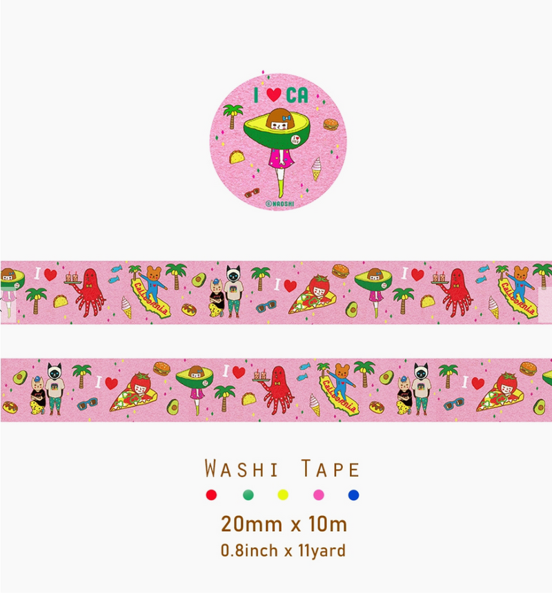Illustrated Washi Tape