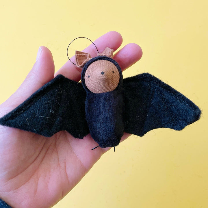 Soft Bat Ornament
