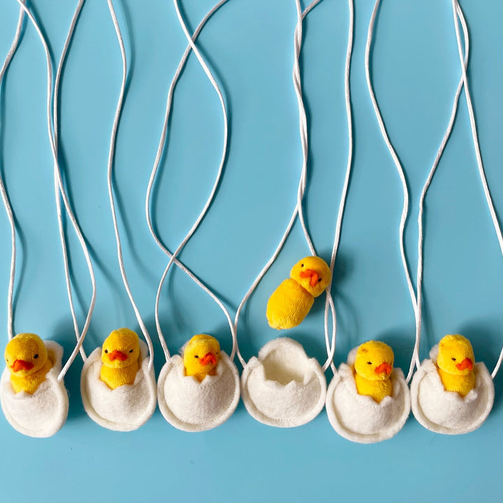 Chick in Egg Necklace