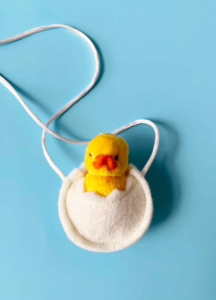 Chick in Egg Necklace