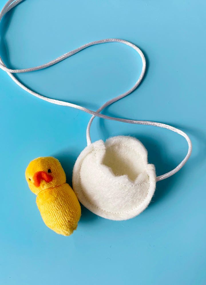 Chick in Egg Necklace