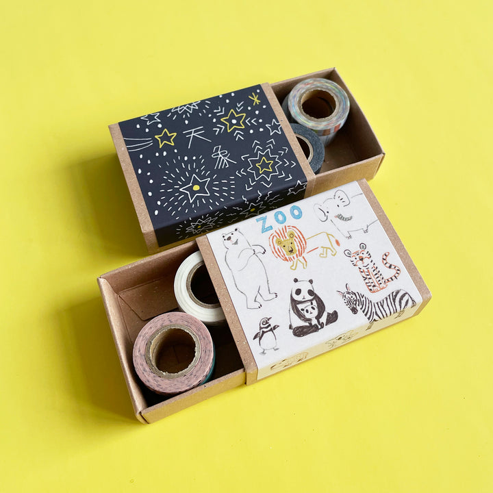 Teeny Tiny Washi Tape in a Matchbox