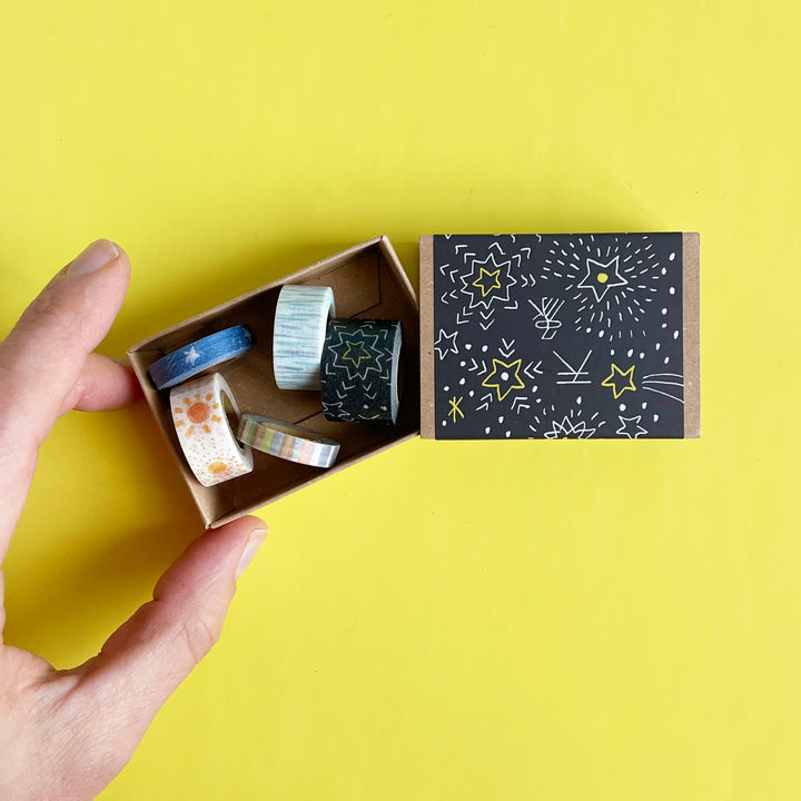 Teeny Tiny Washi Tape in a Matchbox