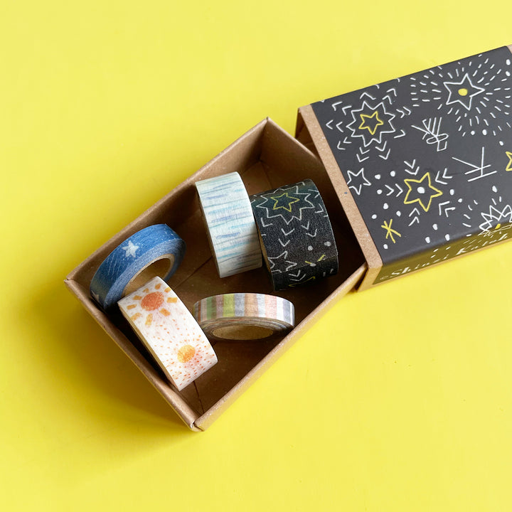 Teeny Tiny Washi Tape in a Matchbox