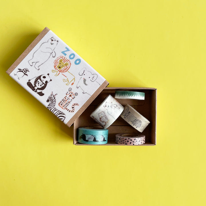 Teeny Tiny Washi Tape in a Matchbox