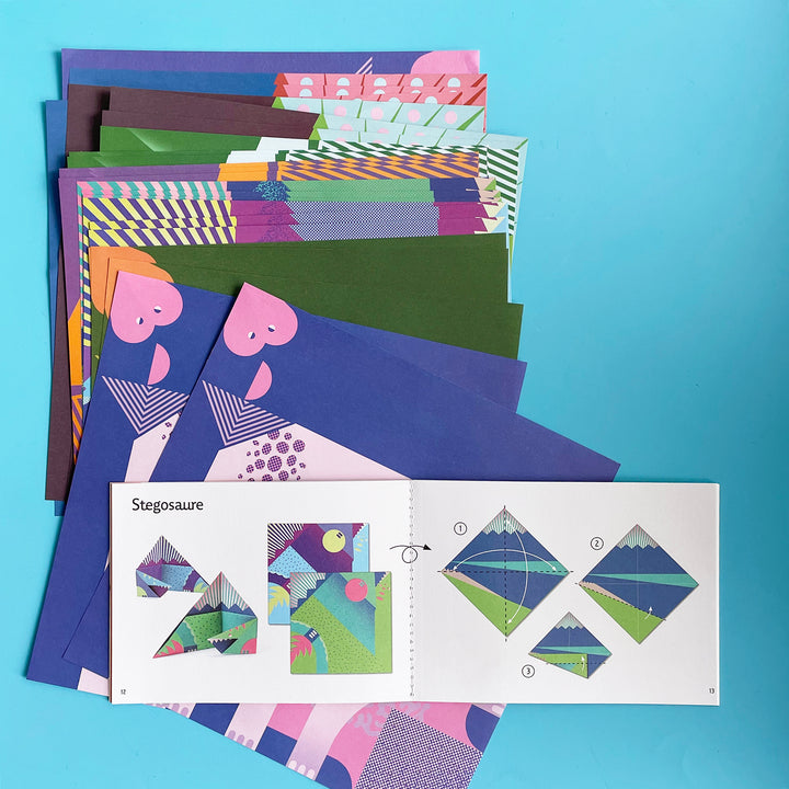 Dinosaur Origami Kit