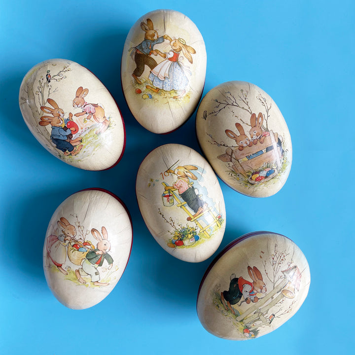 Playful Bunnies Egg Gift Box