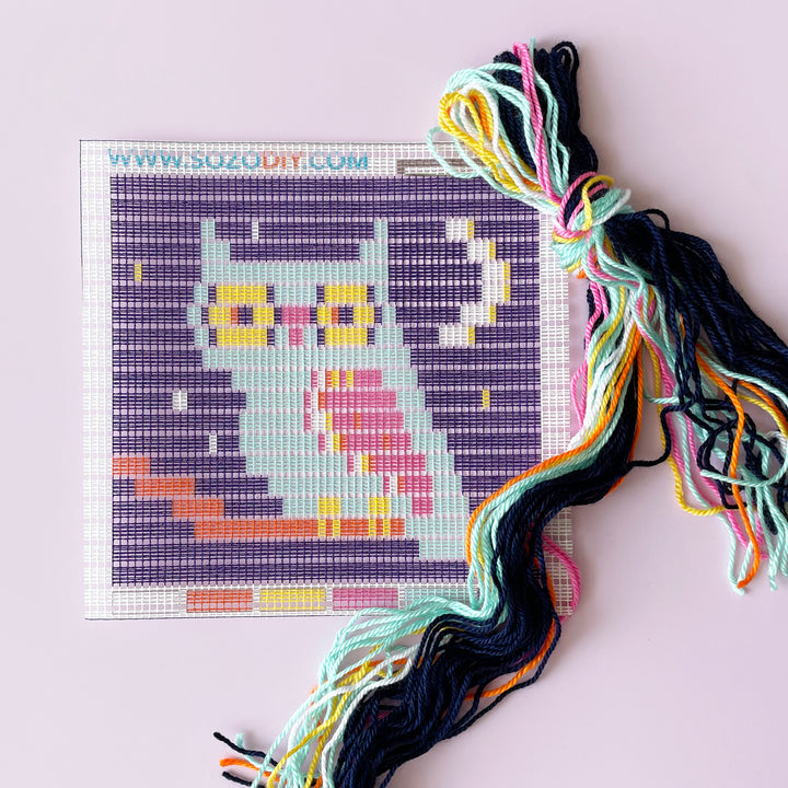Owl Needlepoint Kit
