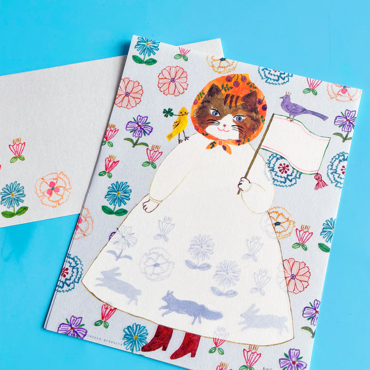 Aiko Fukawa Cat Letter Set