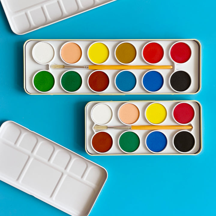 Tin Watercolor Palette