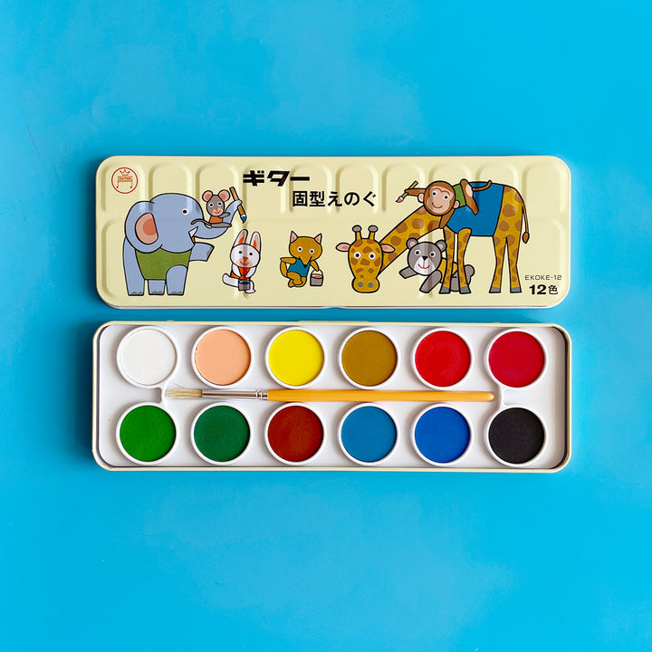 Tin Watercolor Palette