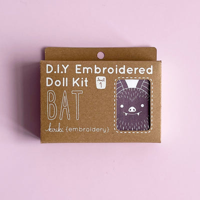 Bat Embroidery Kit