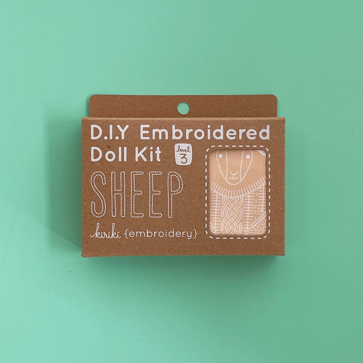 Sheep Embroidery Kit