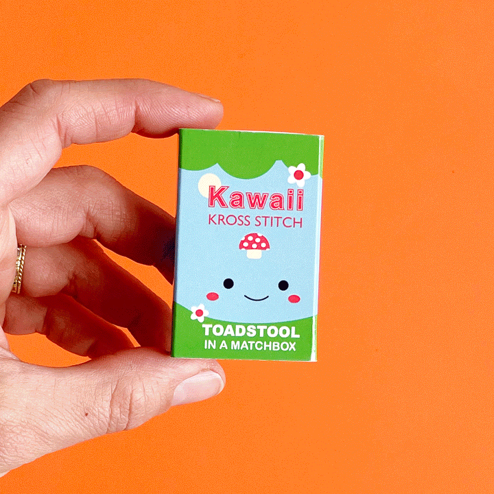 Toadstool Mini Cross Stitch Kit