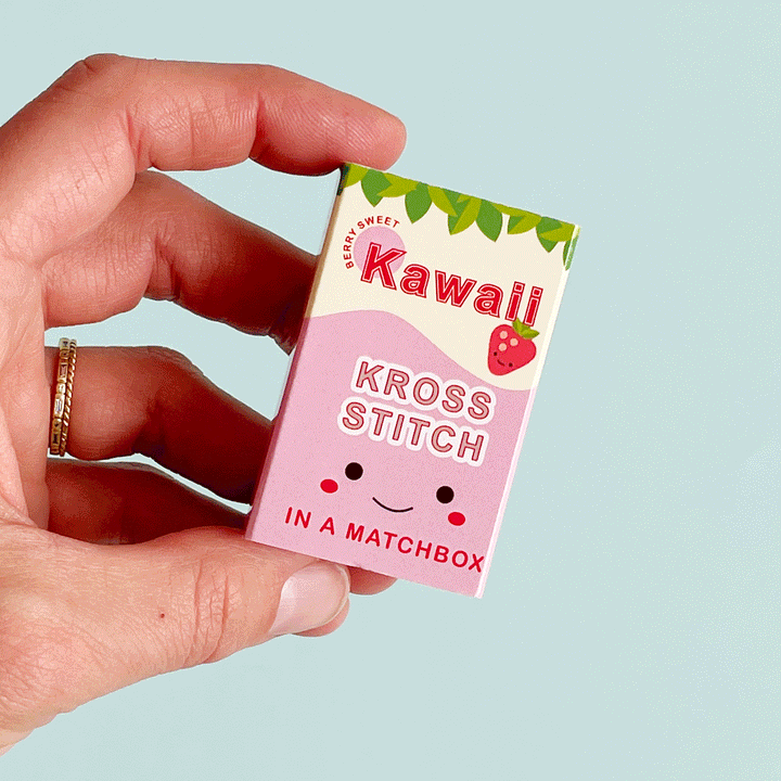 Strawberry Mini Cross Stitch Kit