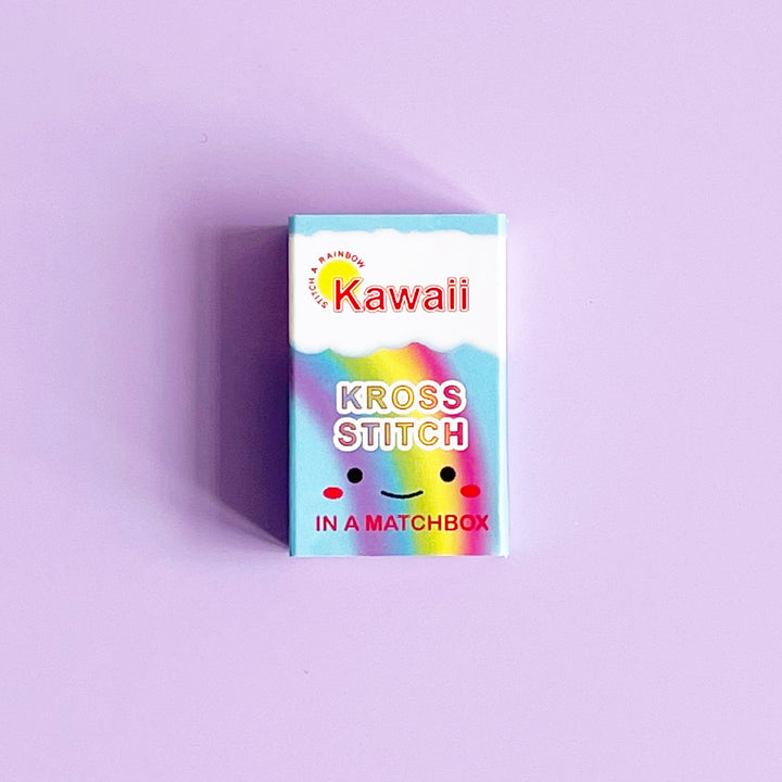 Rainbow Mini Cross Stitch Kit