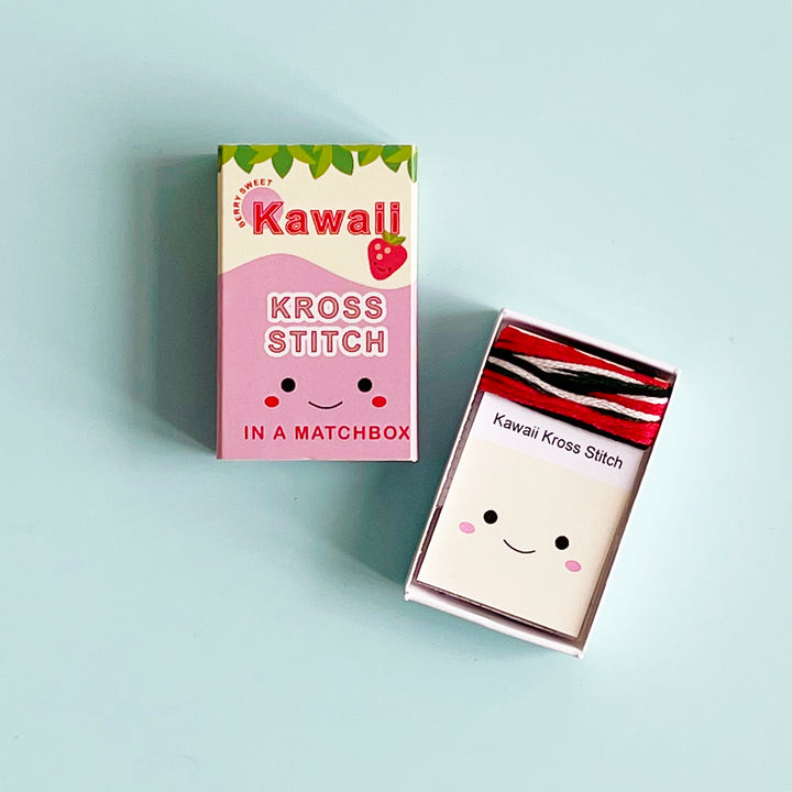 Strawberry Mini Cross Stitch Kit