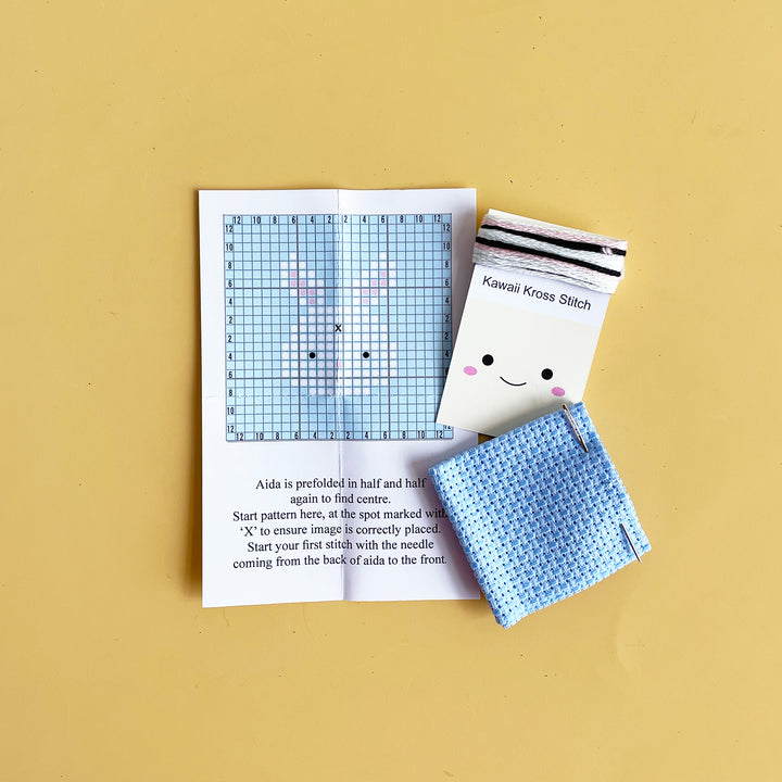 Bunny Mini Cross Stitch Kit