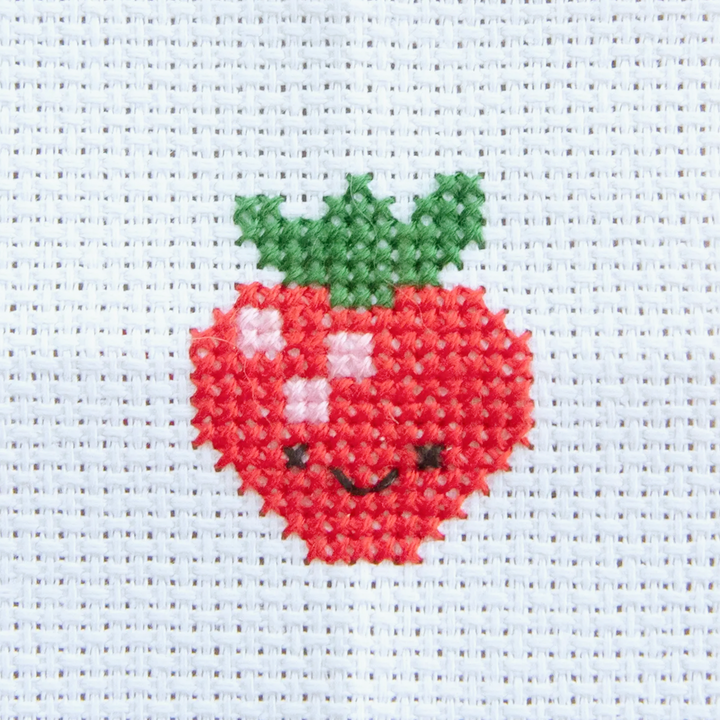 Strawberry Mini Cross Stitch Kit