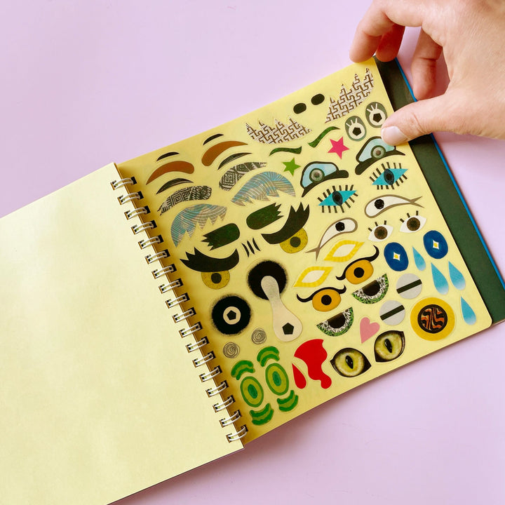 Tupera Tupera Sticker Activity Book, Monsters