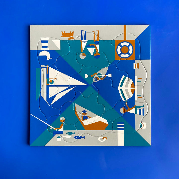 Fredun Shapur Seaside Puzzle