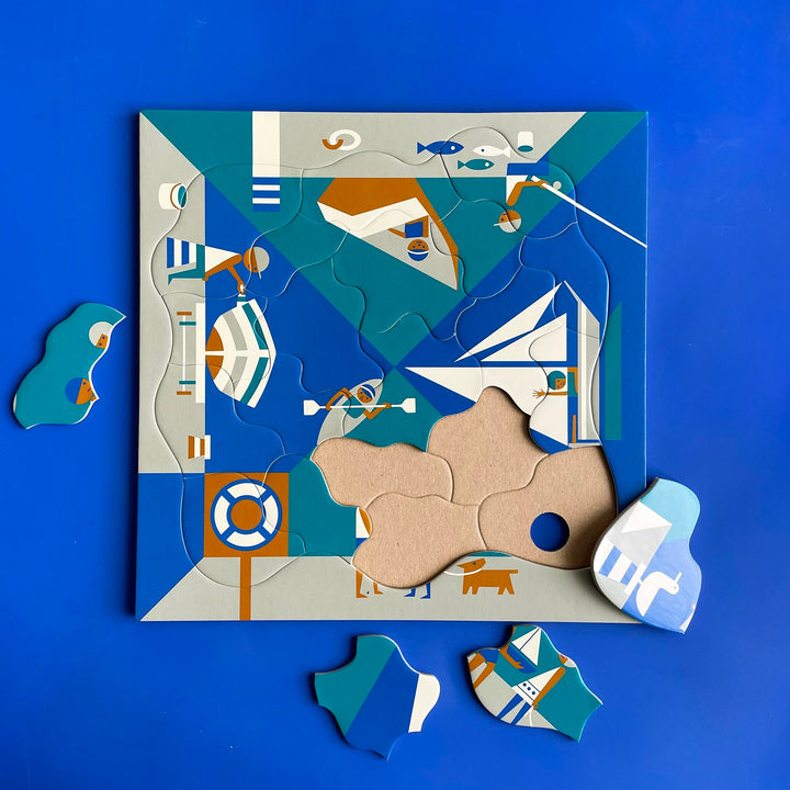 Fredun Shapur Seaside Puzzle