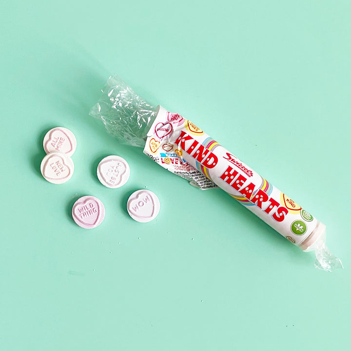 Love Hearts Candy Rolls