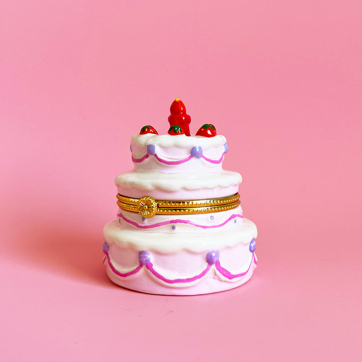 Strawberry Cake Trinket Box